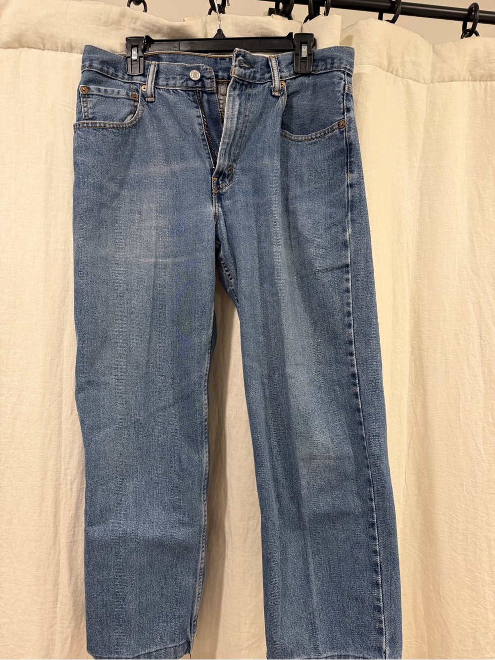 Levi's Light Blue Straight-Leg Jeans